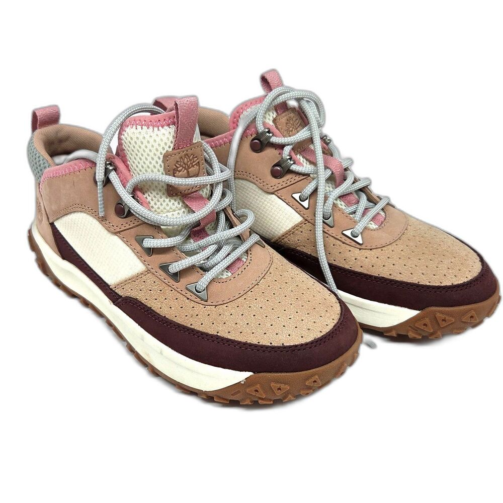 Timberland Greenstride Motion 6 Womens Beige Low Hiking Shoes Size US 8 EUR 39